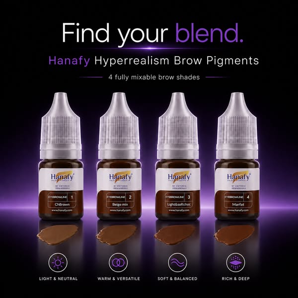 Light to Deep. Find Your Hanafy Blend.