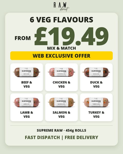 Supreme Raw Veg Flavours — From £19.49