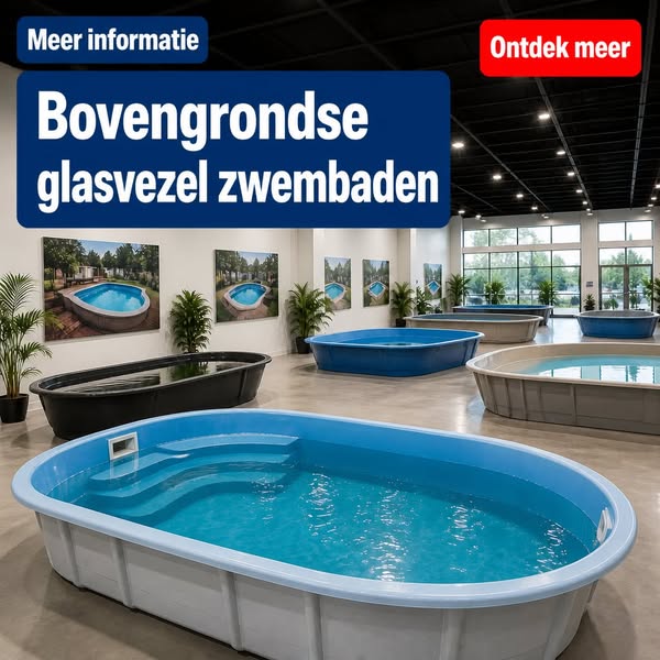 Opzetzwembaden van glasvezel - Een gids