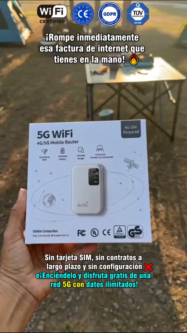¡Internet Portátil Sin Facturas Ni Contratos Mensuales!