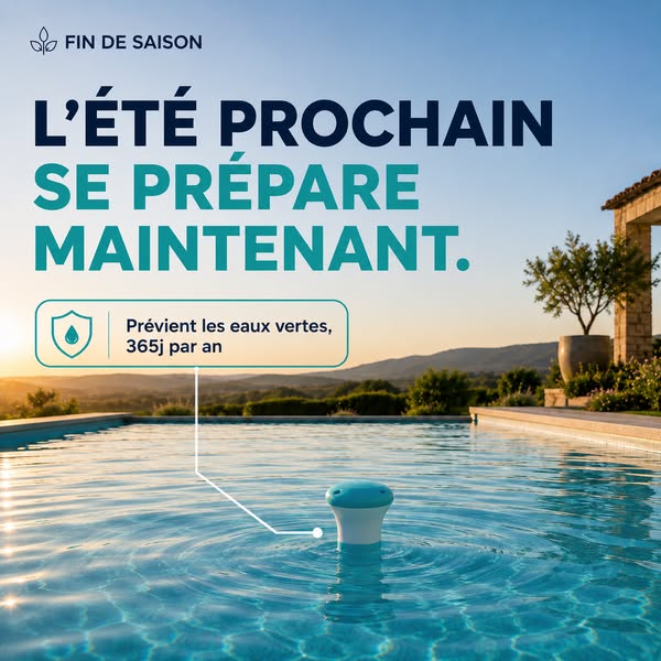 Analyseur piscine 365j/an