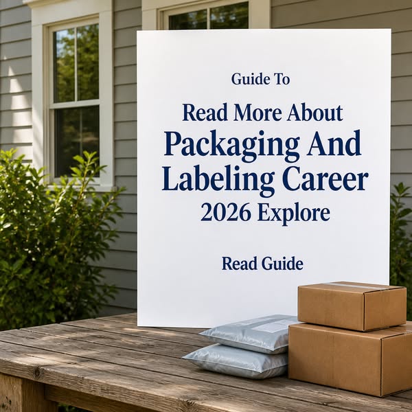 Packaging And Labeling Career - What To Know
