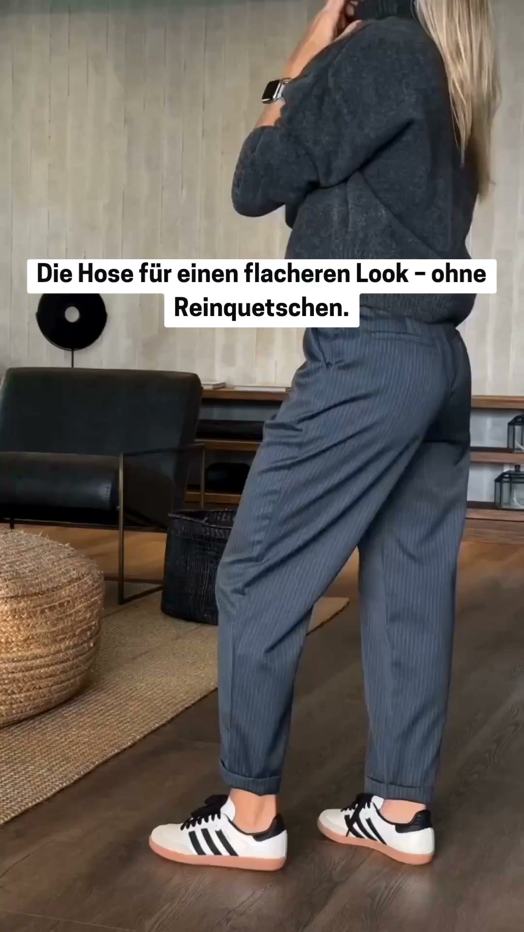 AUCH NACH DEM ESSEN BEQUEM.