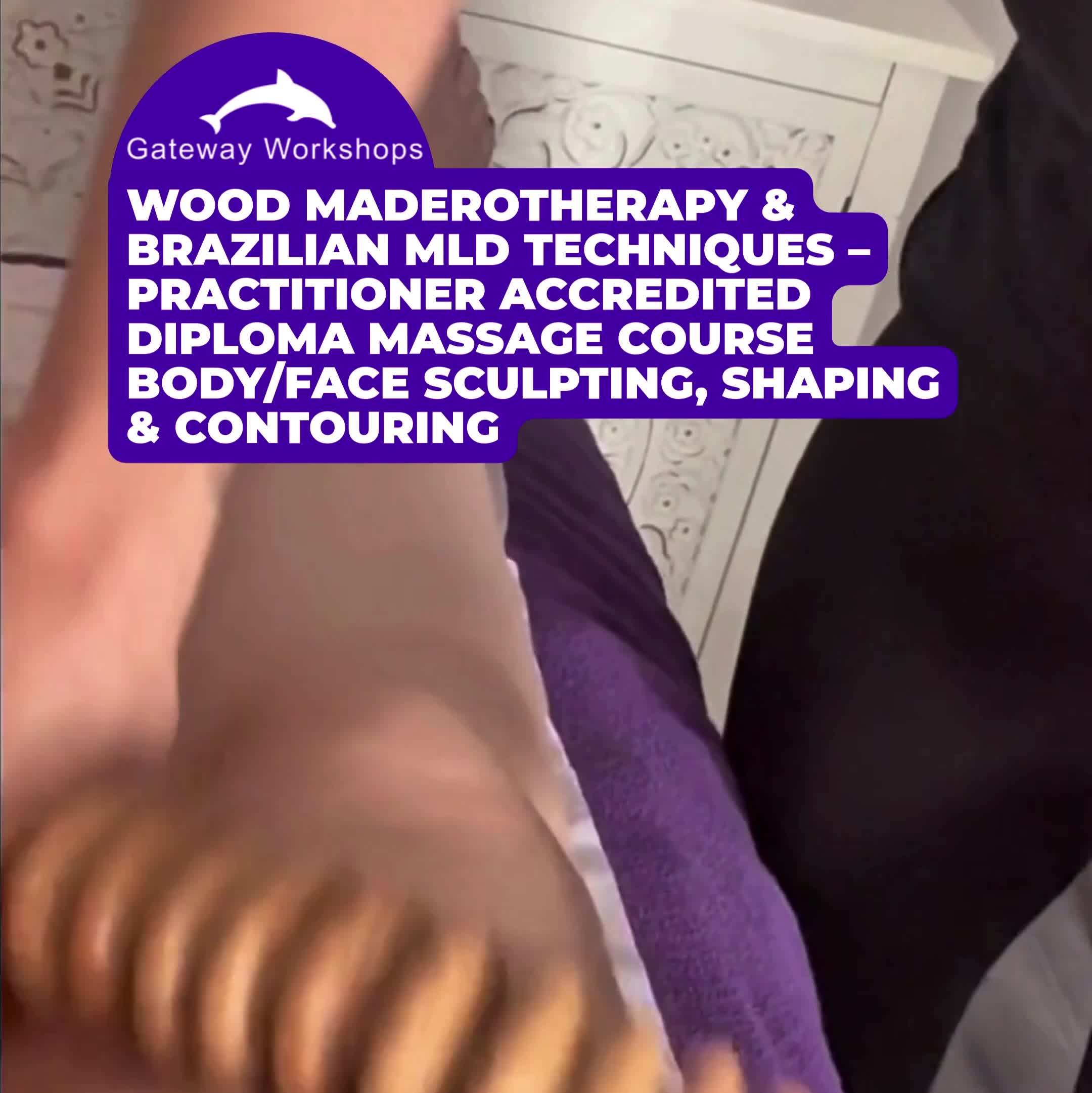 Train in Wood Maderotherapy & Brazilian MLD Techniques