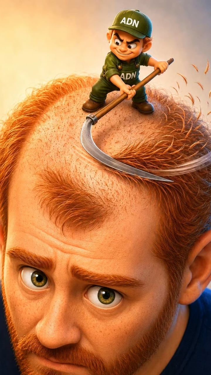 Cachez les trous dans vos cheveux
