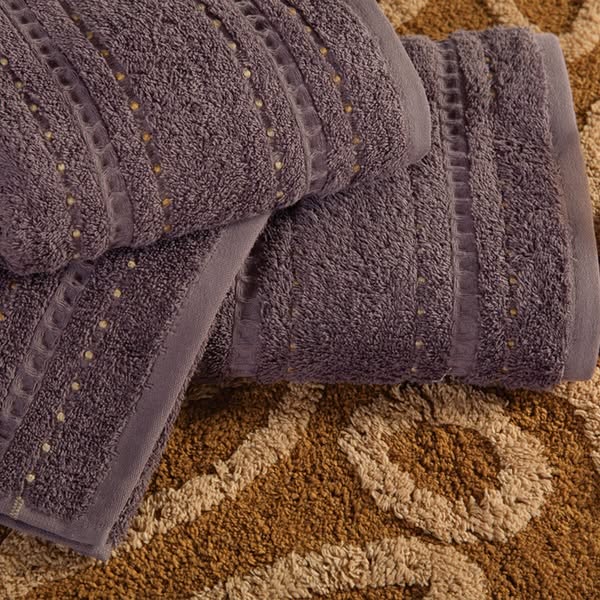Πετσέτες μπάνιου σετ 3τμχ Harmony grey nef nef homeware