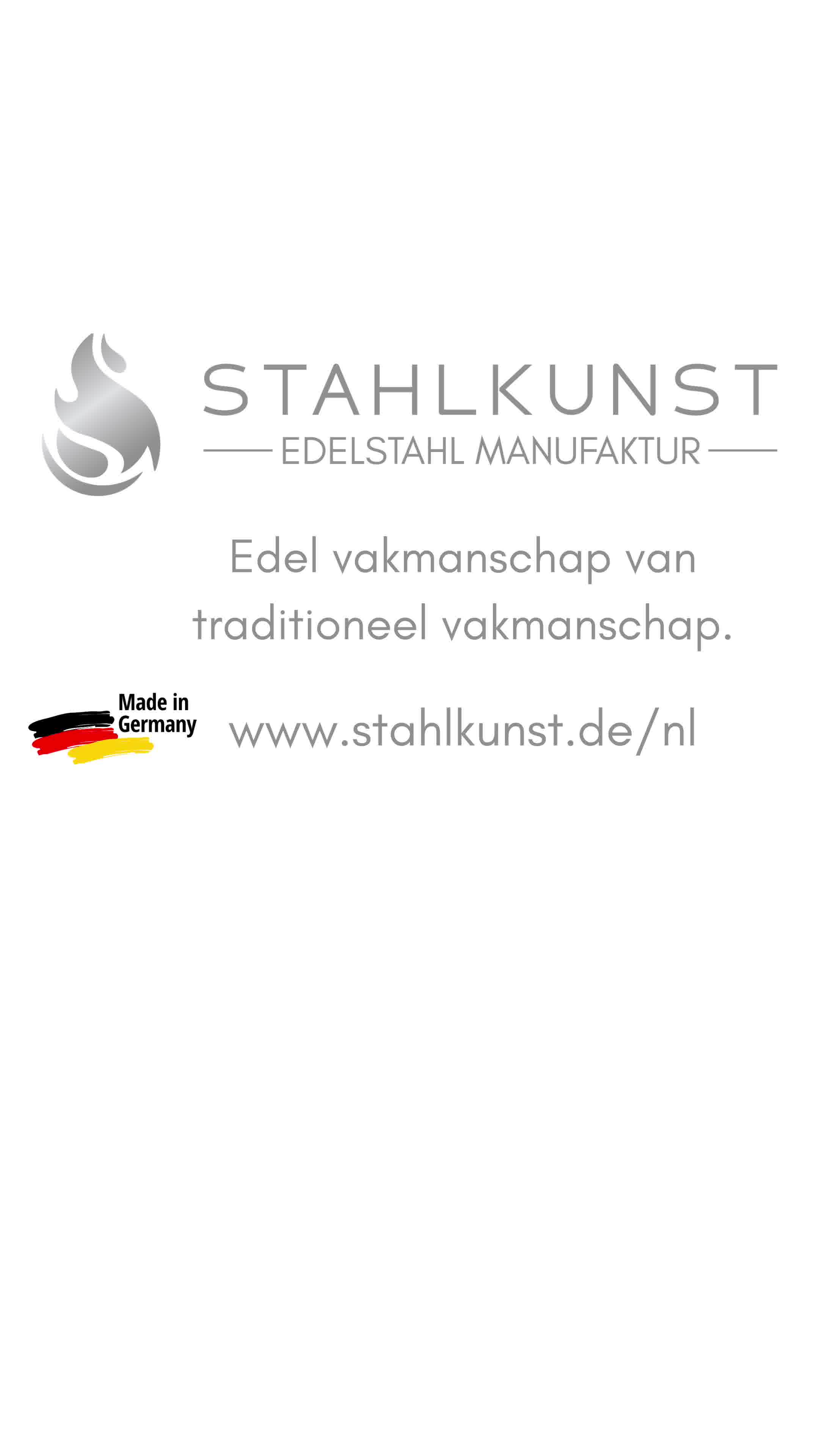Anúncio de STAHLKUNST