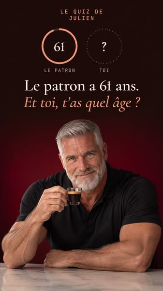 Le patron de 61 ans plus taillé que ses gardes