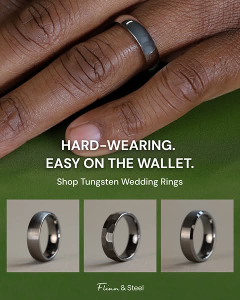 Shop Tungsten Metal Wedding Rings