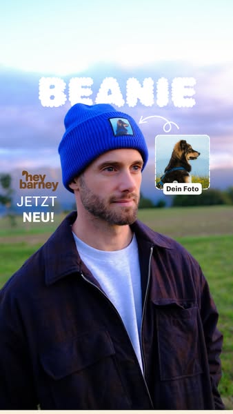 Personalisierte Mützen mit deinem Lieblingsfoto