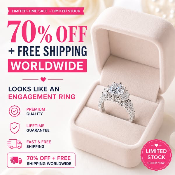 70% Off Premium Rings