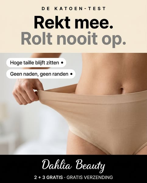 Nooit meer oprollen. Nooit meer knellen.