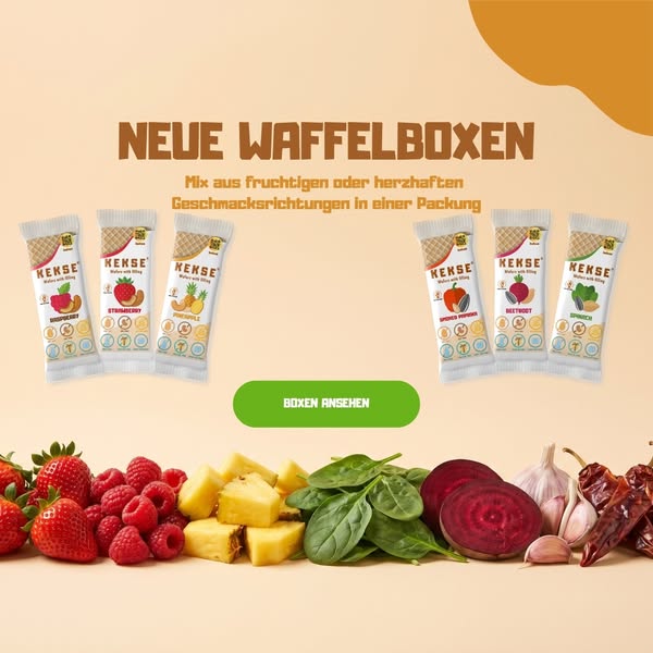 NEUE WAFFELBOXEN