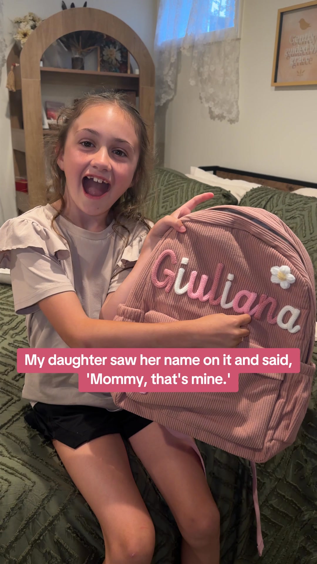 First-Day Backpack She Won't Put Down