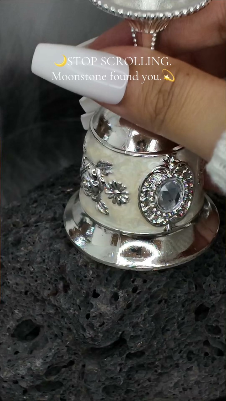 Synthetic Moonstone Ring