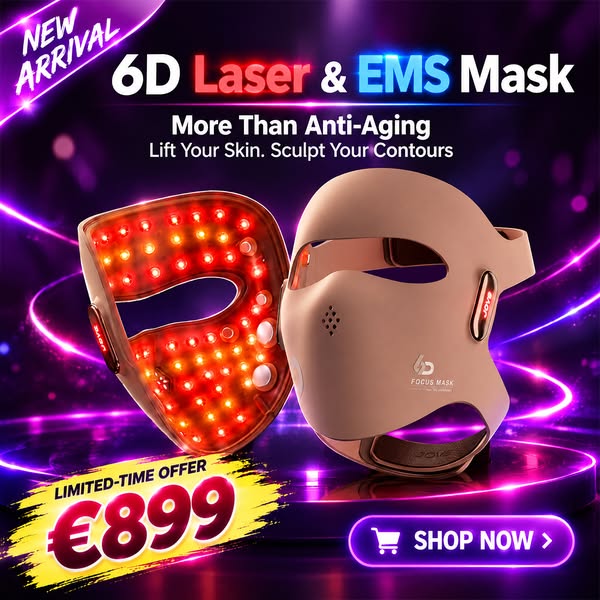NEW - 6D Laser & EMS Mask