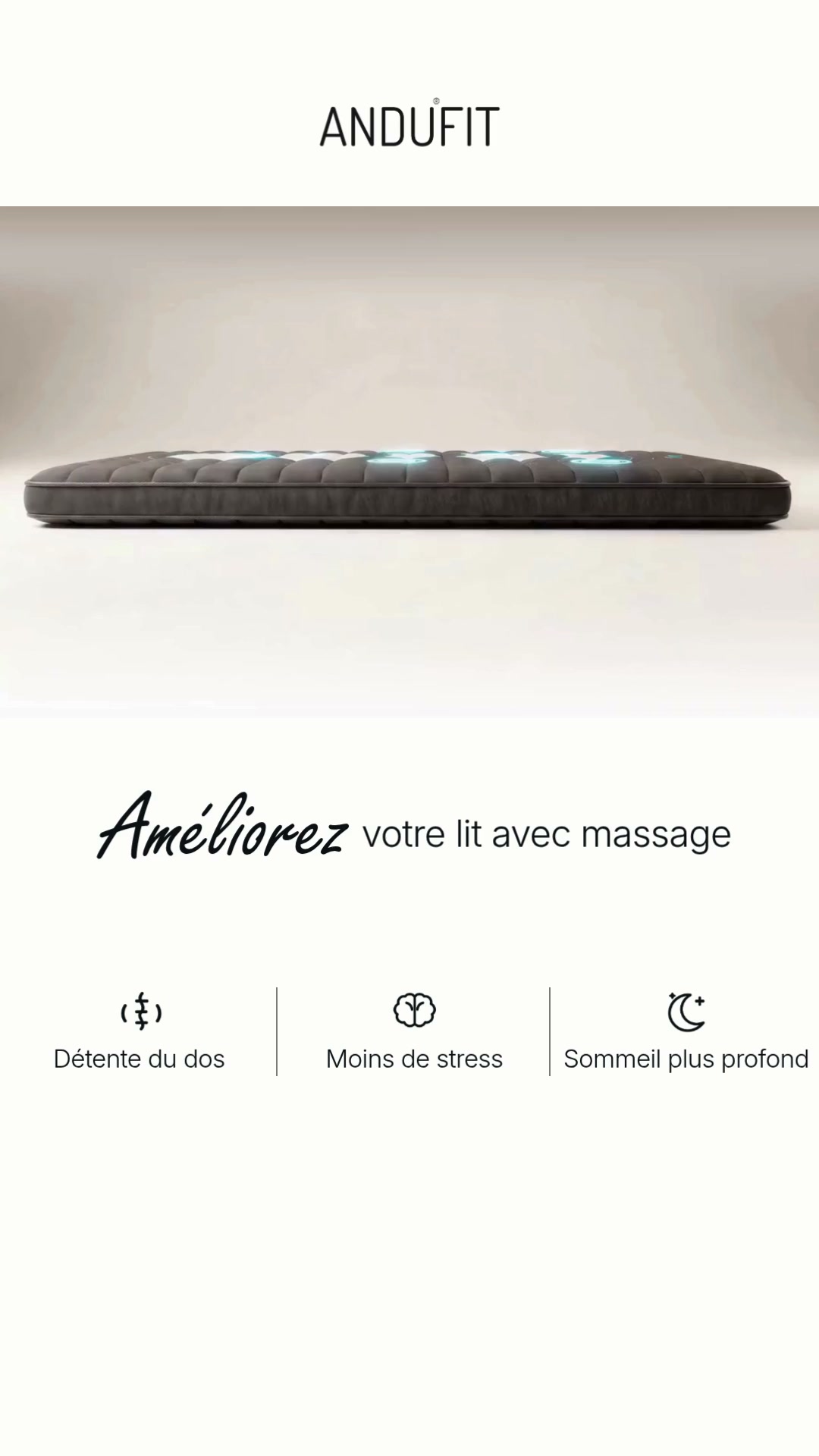 Améliorez votre lit avec massage