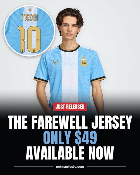 Get The GOAT's Last Jersey