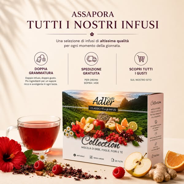 Il piacere di un buon infuso