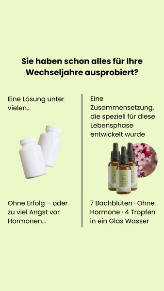 Lindert die Wechseljahresbeschwerden