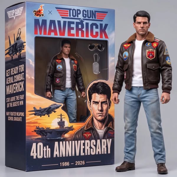 Top Gun: Maverick 40th Anniversary Edition Figure