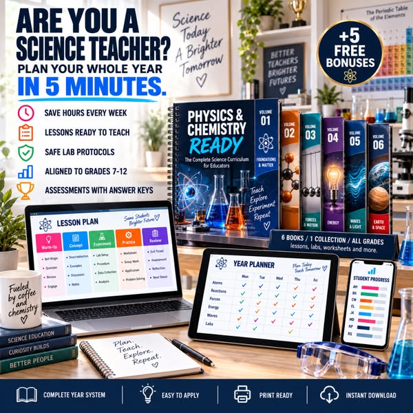 Your Complete Year System — Plan Today, Teach Tomorrow