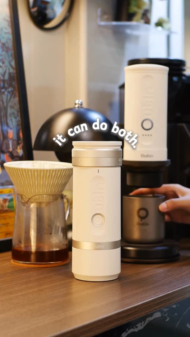 Anúncio de Outin Portable Electric Espresso Machine