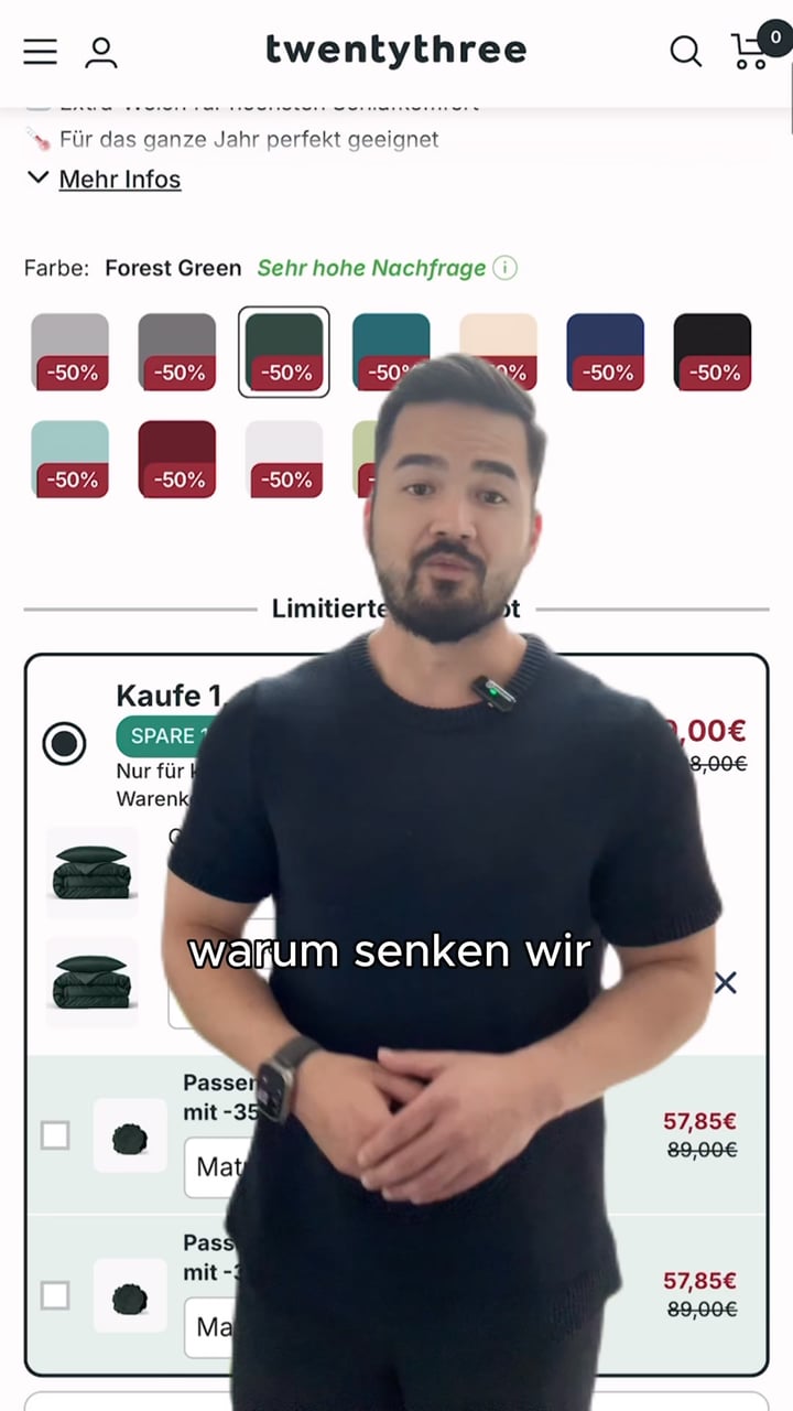 Ein Dankeschön von den Gründern
