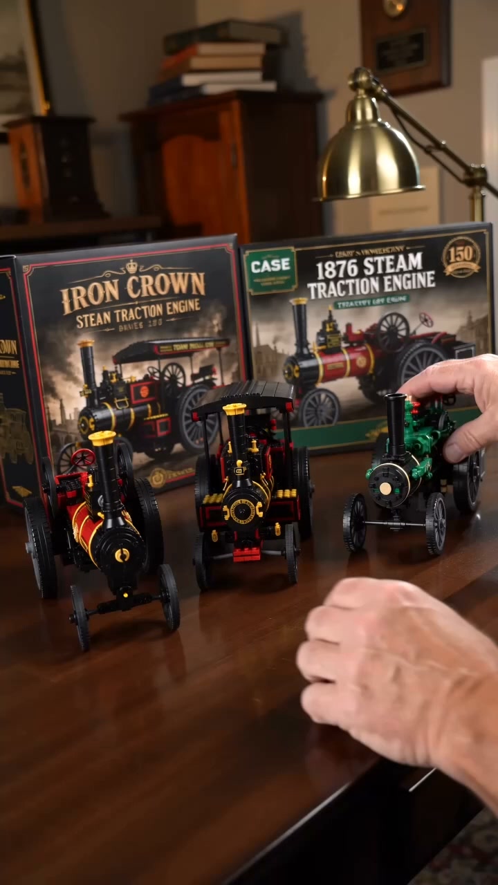 Steam Heritage Collection — Vintage Steam Engine Building Sets