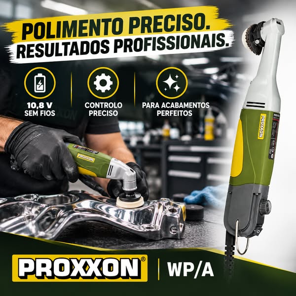 Equipe a sua oficina com Proxxon e leve os seus projetos para o próximo nível!