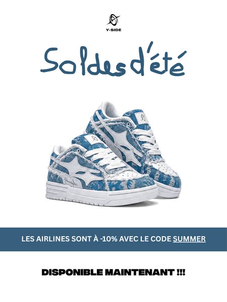 "AIRLINE" Sky Blue