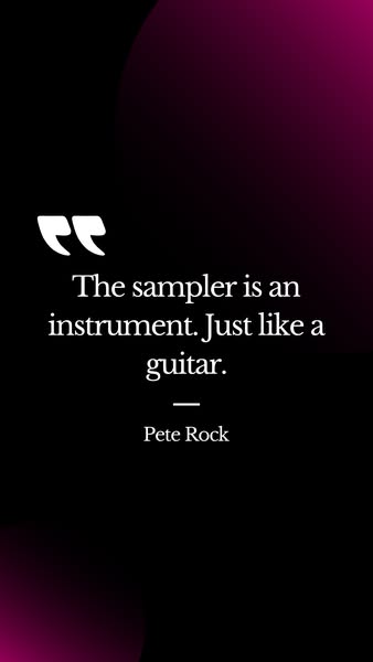 Sample anything