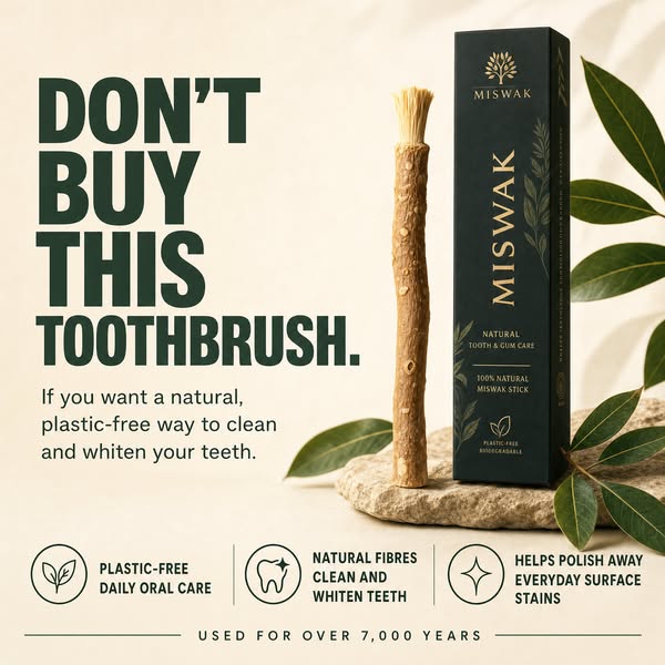 Naturally Brighten Your Smile With Miswak