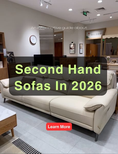 Second-Hand Sofas in 2026: What to Know