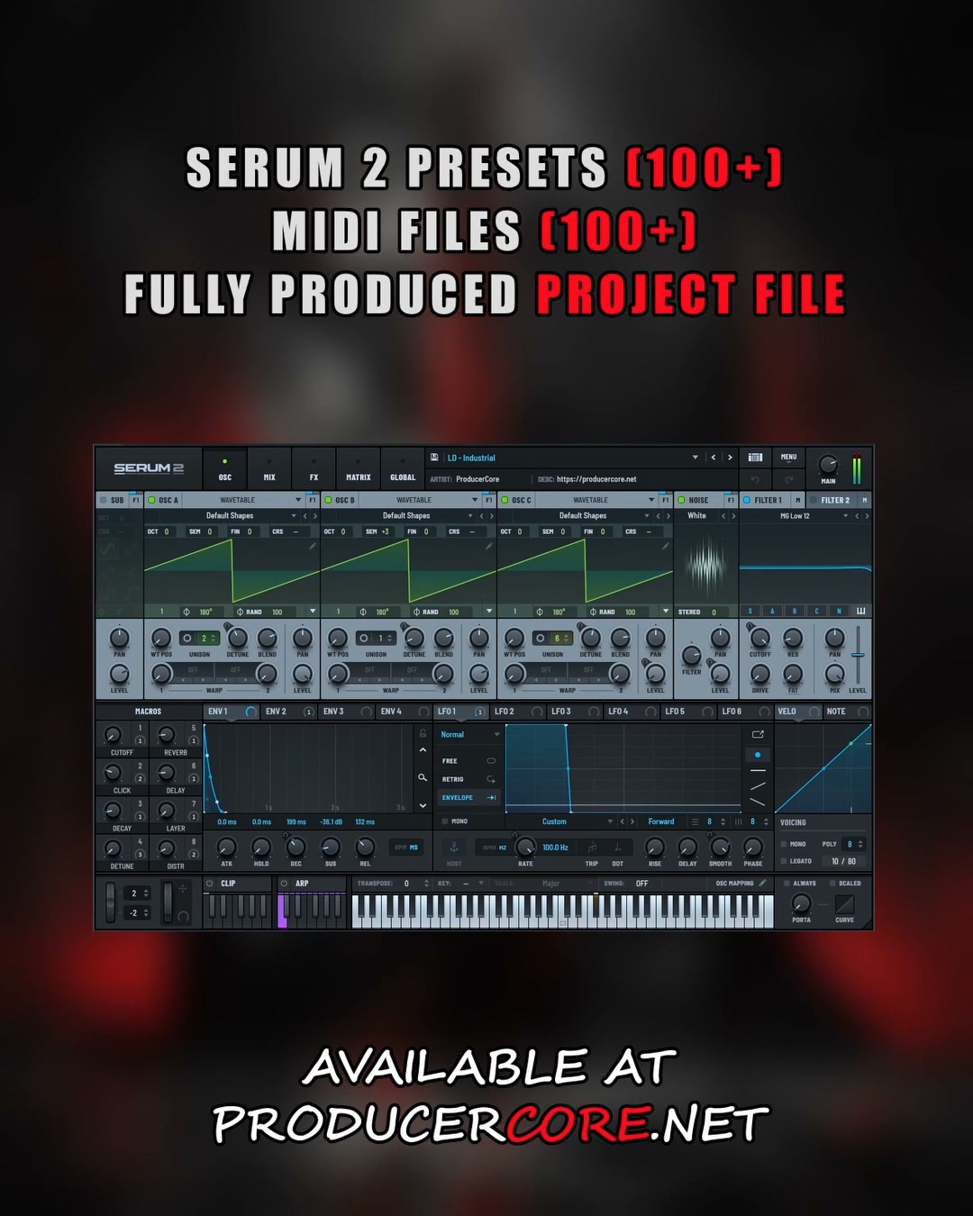 35% OFF – Hard Techno Serum 2 Presets