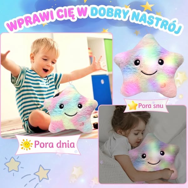 Przytulna gwiazdka, która świeci!