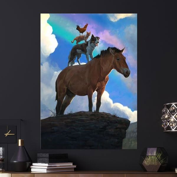 Musicians Of Blaviken Metal Poster