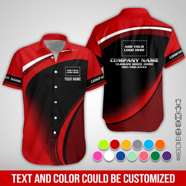 Pocket – Personalized Name And Color Electrical Uniform All Over Printed Clothes ZM366 – Azfancy