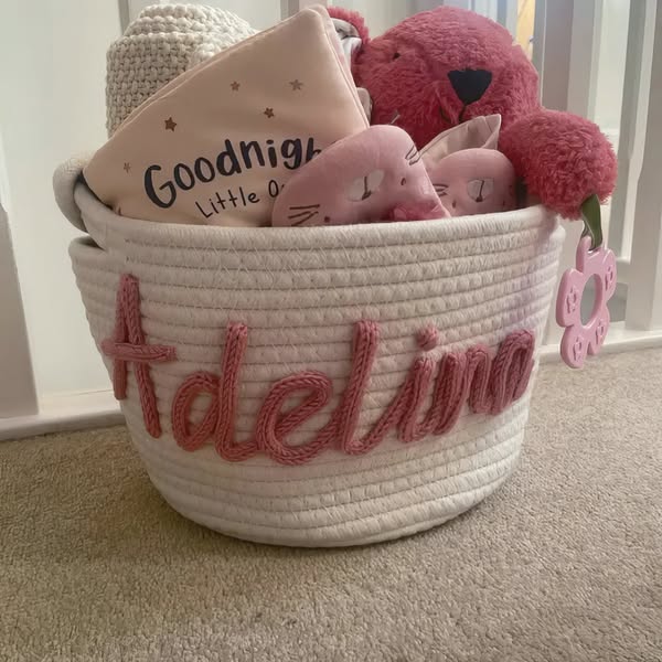 Personalized Baby Basket