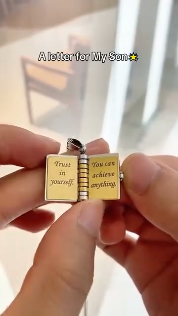 He won't say it. But he'll wear it.