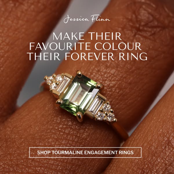 Not your typical engagement ring. That's the point.
