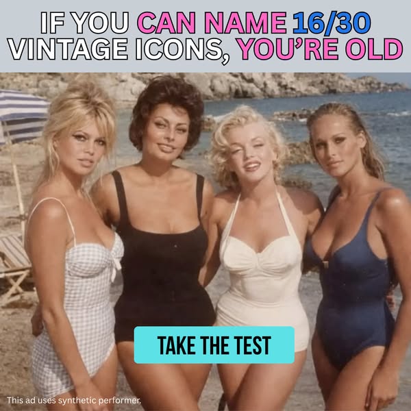 Can You Name These Classic Celebrities?