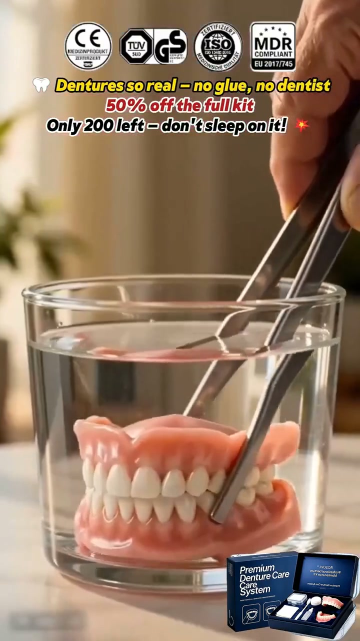 No need for exorbitant dental fees or the discomfort of treatment! ​​