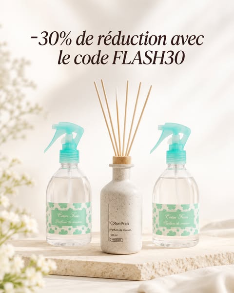 CODE PROMO: FLASH30