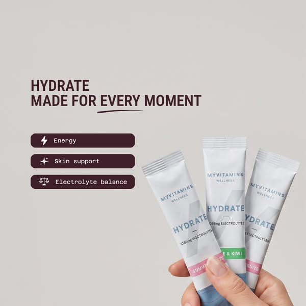 Hydrate | Electrolyte Powder | Myvitamins
