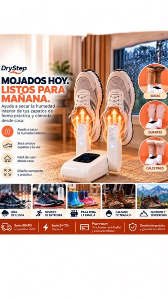 ¡ADIÓS A LOS ZAPATOS MOJADOS!