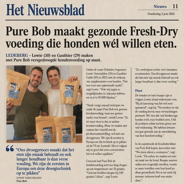 Gratis proefpakket. Betaal enkel €4,95 verzending.