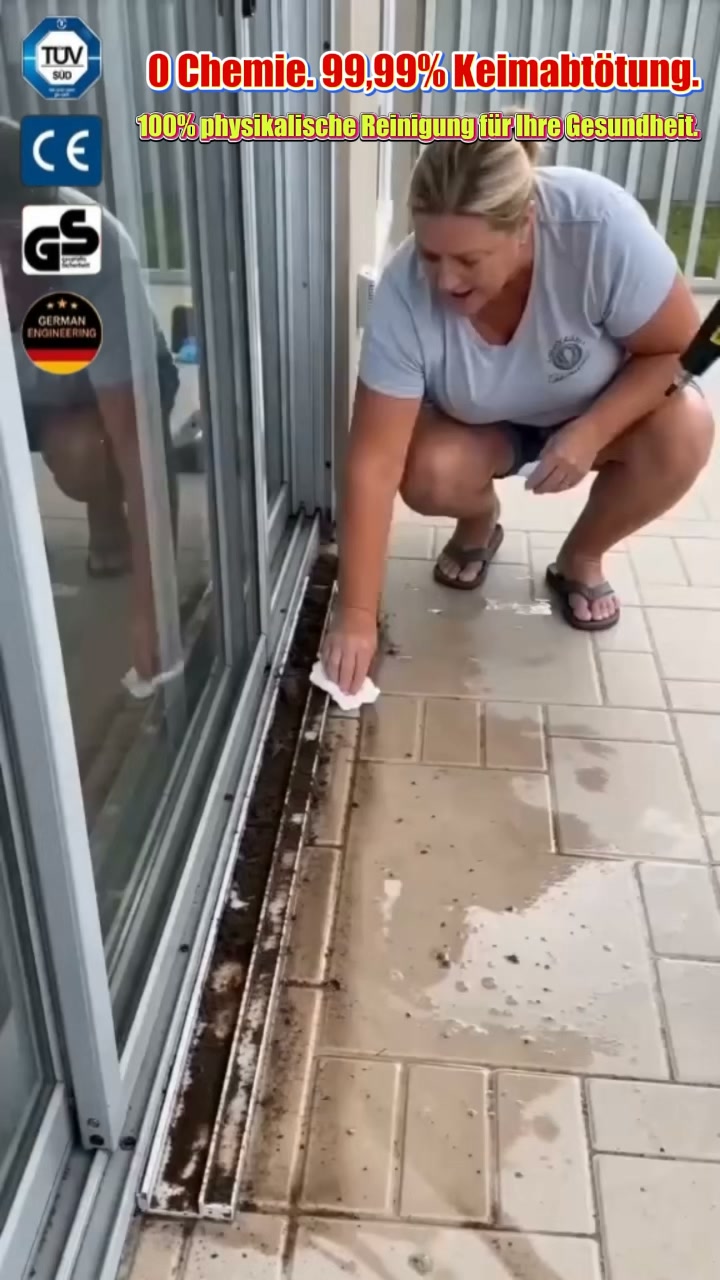 Haben Sie genug von Küchenfett, hartem Kalk und schmutzigen Fugen?