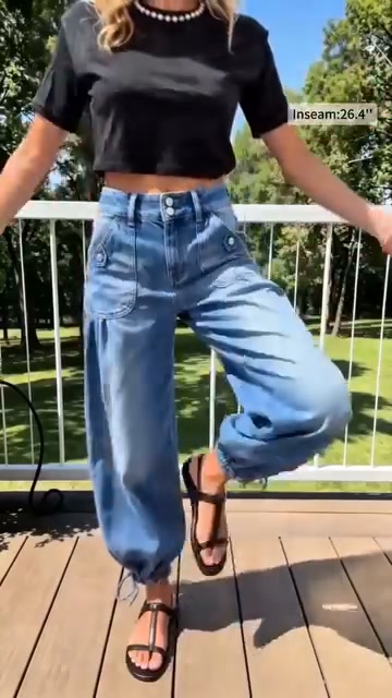 Trendy denim uden den stive følelse