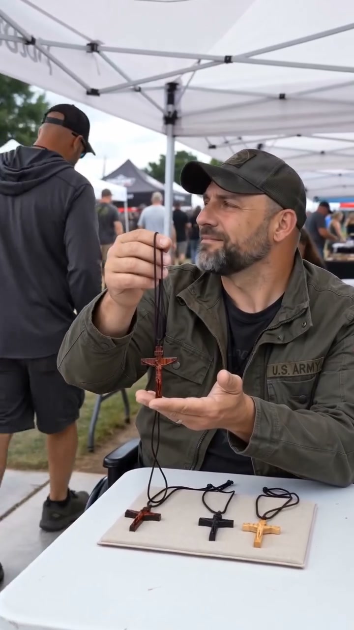Handmade Wooden Jesus Cross Necklace (𝐃𝐚𝐧𝐢𝐞𝐥 𝐁𝐫𝐨𝐨𝐤𝐬 𝐇𝐚𝐧𝐝𝐦𝐚𝐝𝐞®)